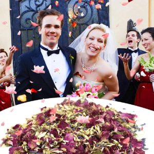 Dried Flower Petals: Natural Rose & Jasmine Wedding Confetti