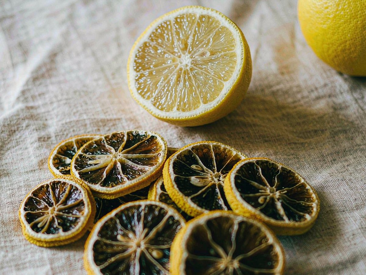 Dried Lemon: How Much of the Lemon Survives the Drying