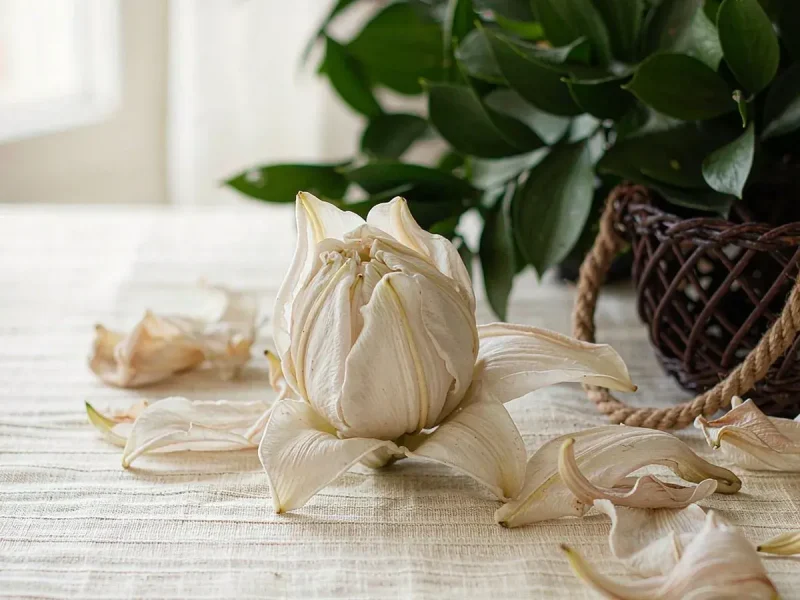Lily Flowers: A Delicate Bloom, and a Different Ingredient Entirely