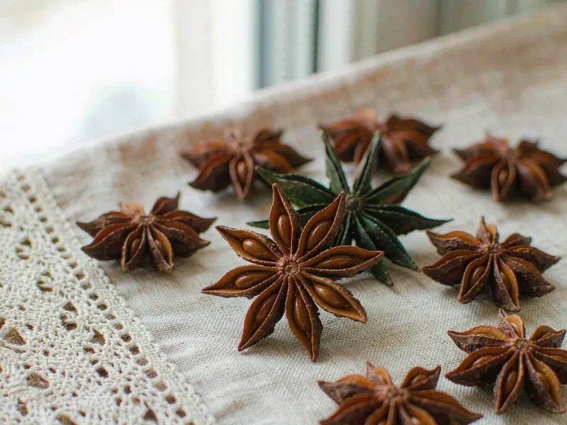 Star Anise: The Eight-Pointed Pod, and the One You Must Not Confuse It With