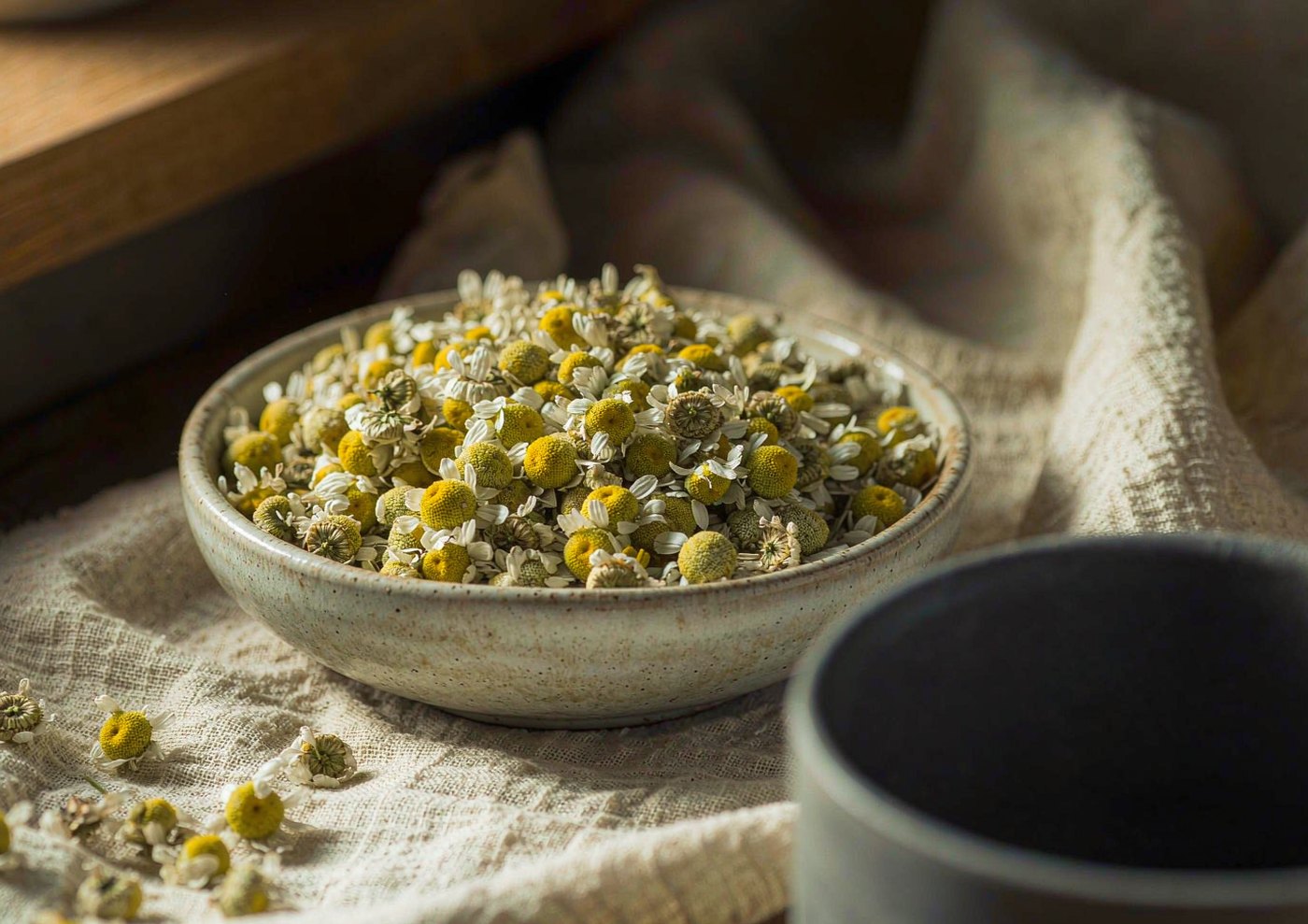 Chamomile: The Calm Yellow Flower of the Evening Cup
