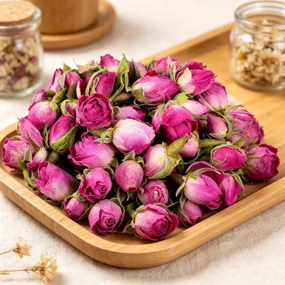 Double Petal Rose Dried Petals, Chinese Floral Botanical