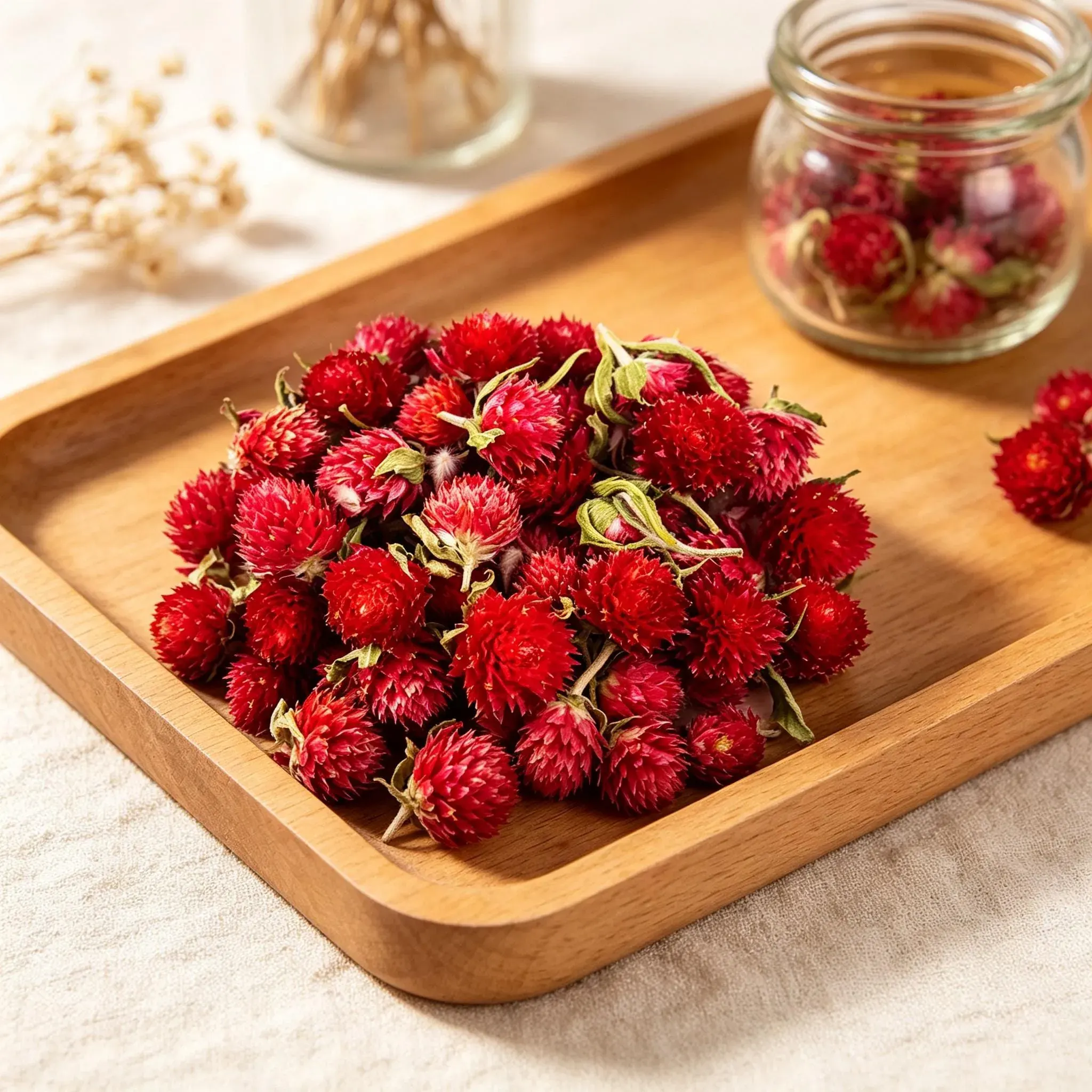 Red Blossom Dried Flower Pieces (Hong Hua)