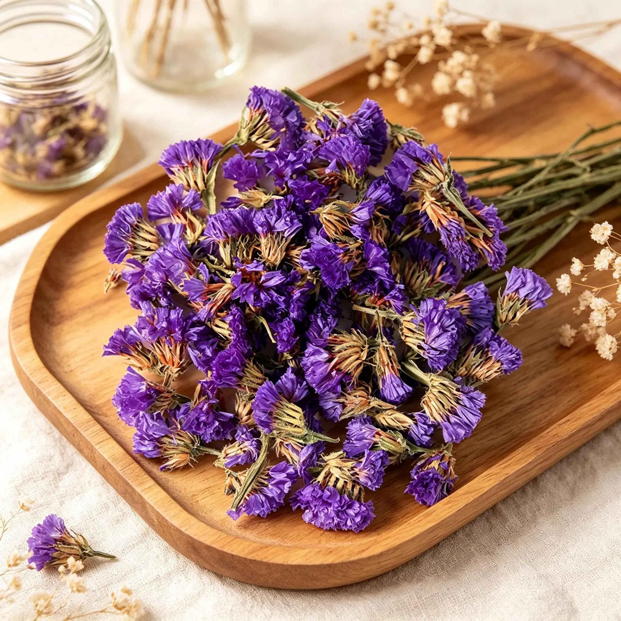 Dried Forget - Me - Not Flower Pieces, Craft - Image 5