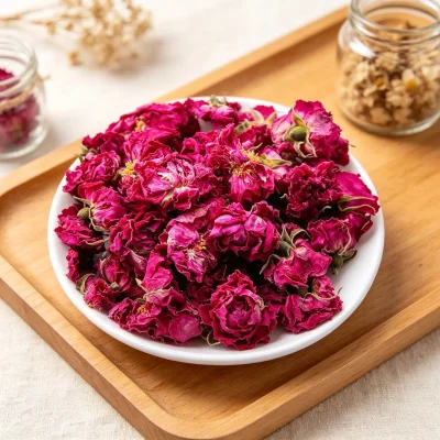 Pingyin Double Petal Rose Petals, Herbal Tea - Whole Dried Chinese Floral