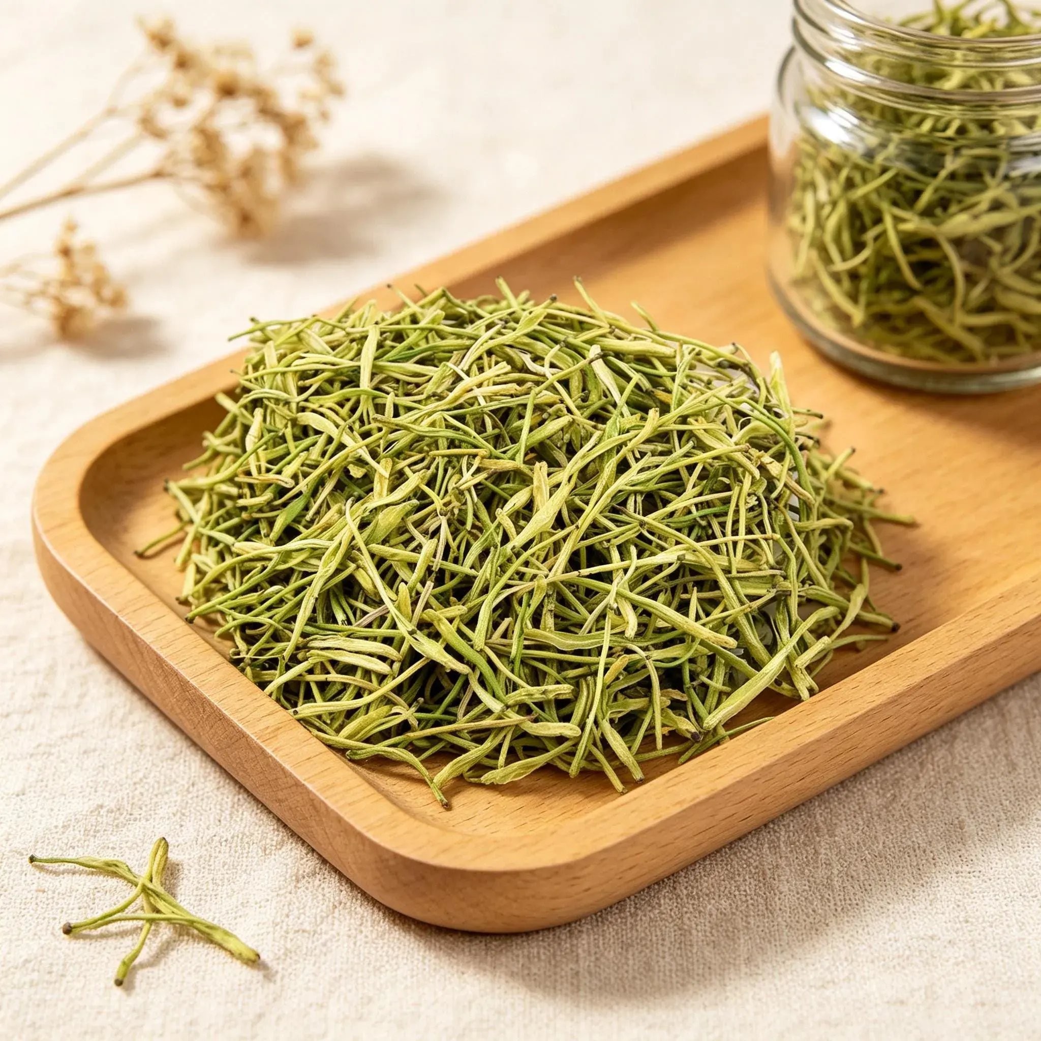 Honeysuckle Dried Whole Flowers (Jin Yin Hua) - Image 2
