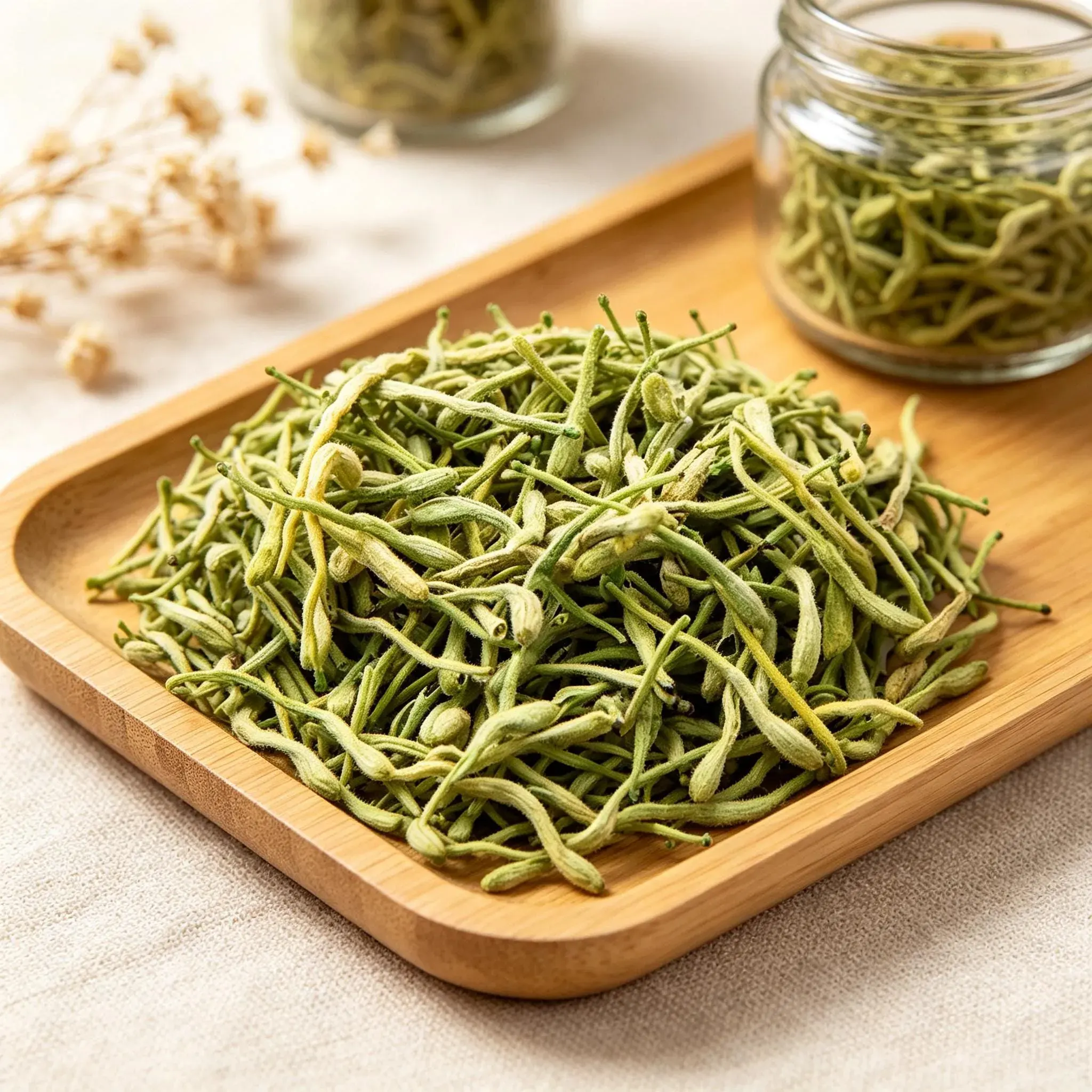 Honeysuckle Dried Whole Flowers (Jin Yin Hua)