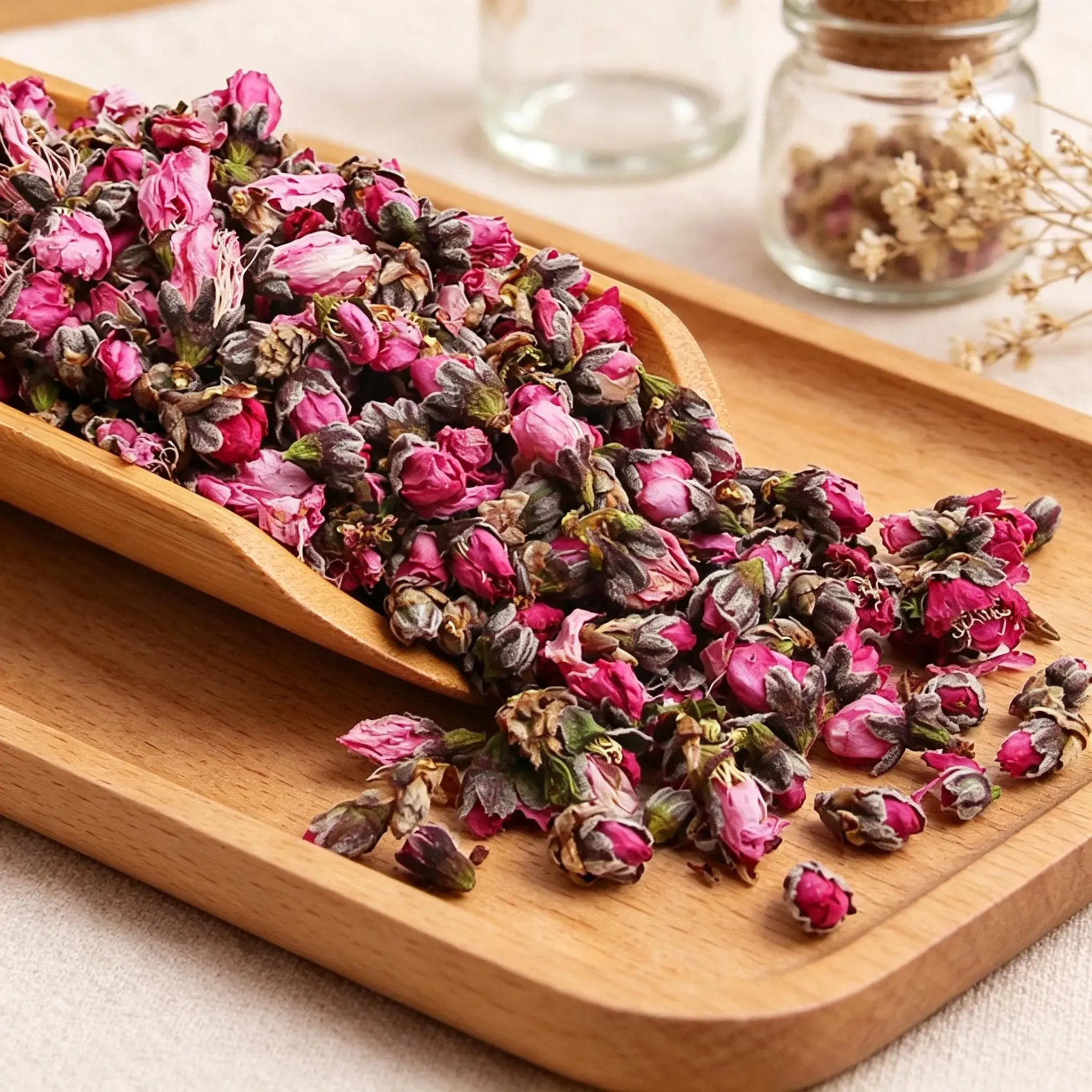 Peach Blossom Dried Whole Flower, Chinese Botanical - Image 4