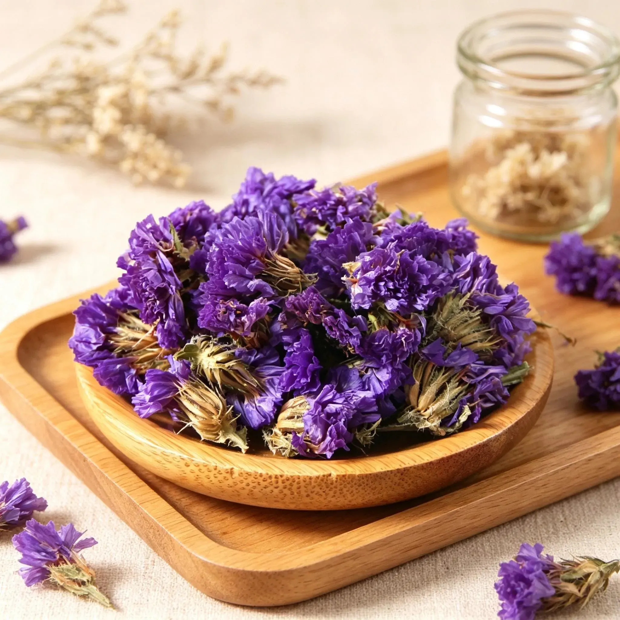 Dried Forget - Me - Not Flower Pieces, Craft - Image 2