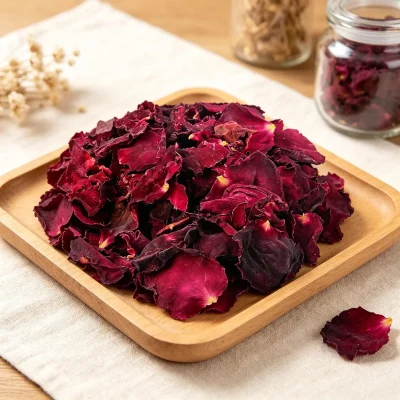 Double Petal Rose Dried Petals, Chinese Floral Botanical