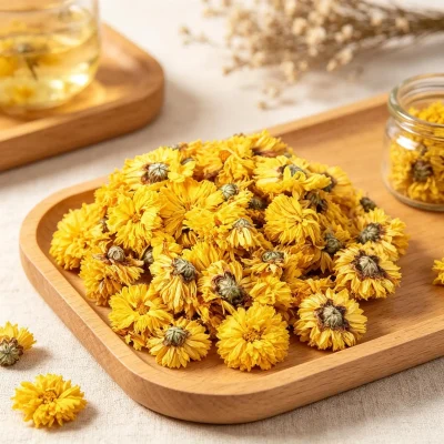 Chrysanthemum Dried Whole Flowers (Ju Hua), Herbal Tea