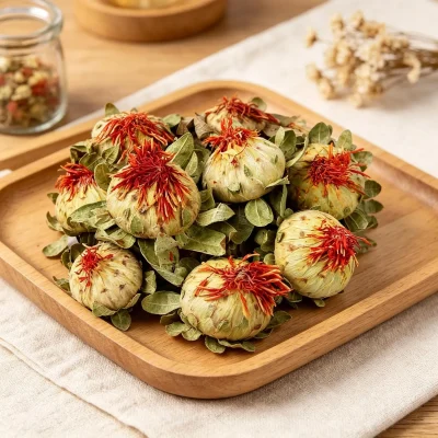 Safflower Dried Whole Flower (Hong Hua / Carthamus tinctorius)