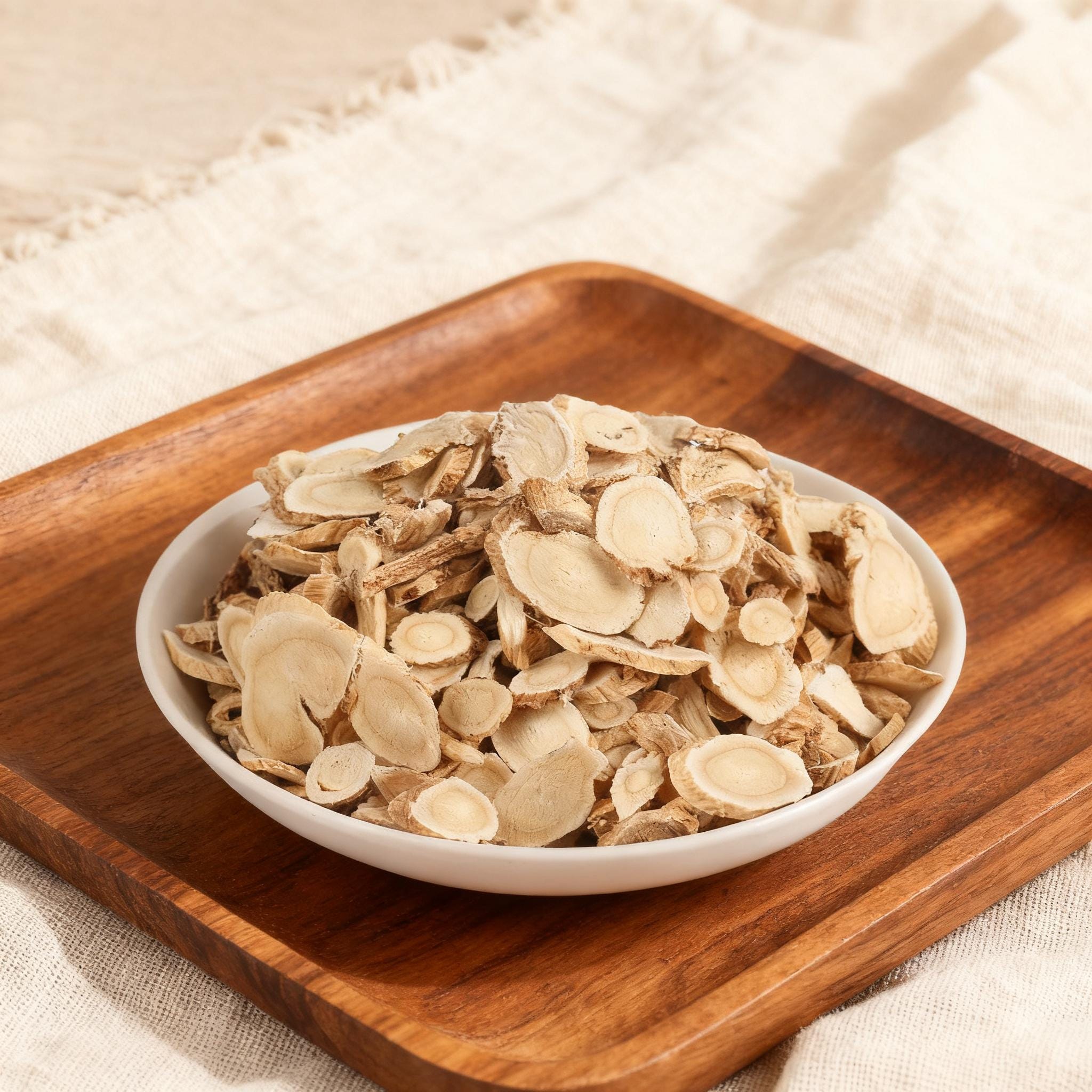 Sliced Astragalus Root, Herbal Tea - Dried Botanical - Image 3