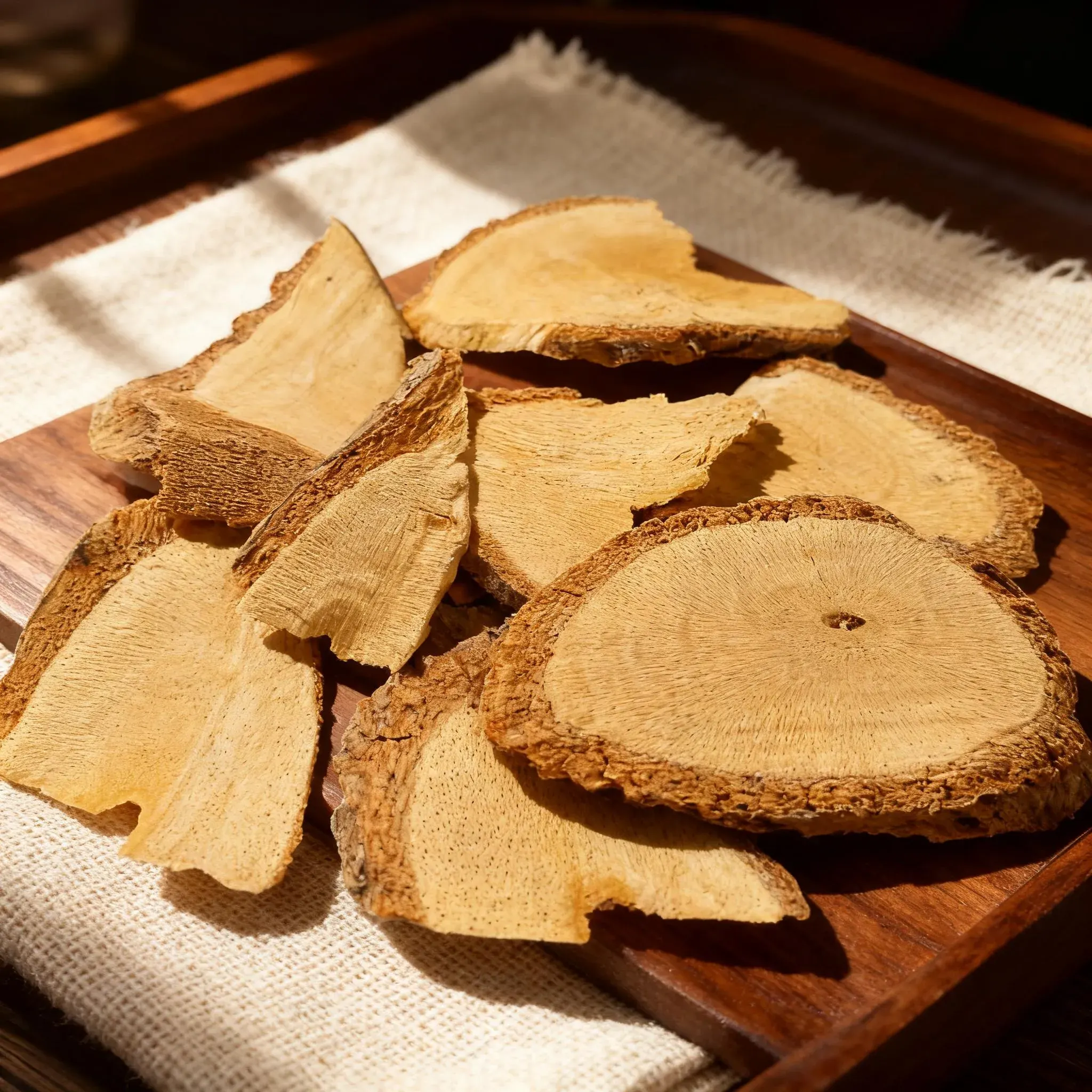 Actinidia Dried Root Slices (Ren Shen / Renshen)