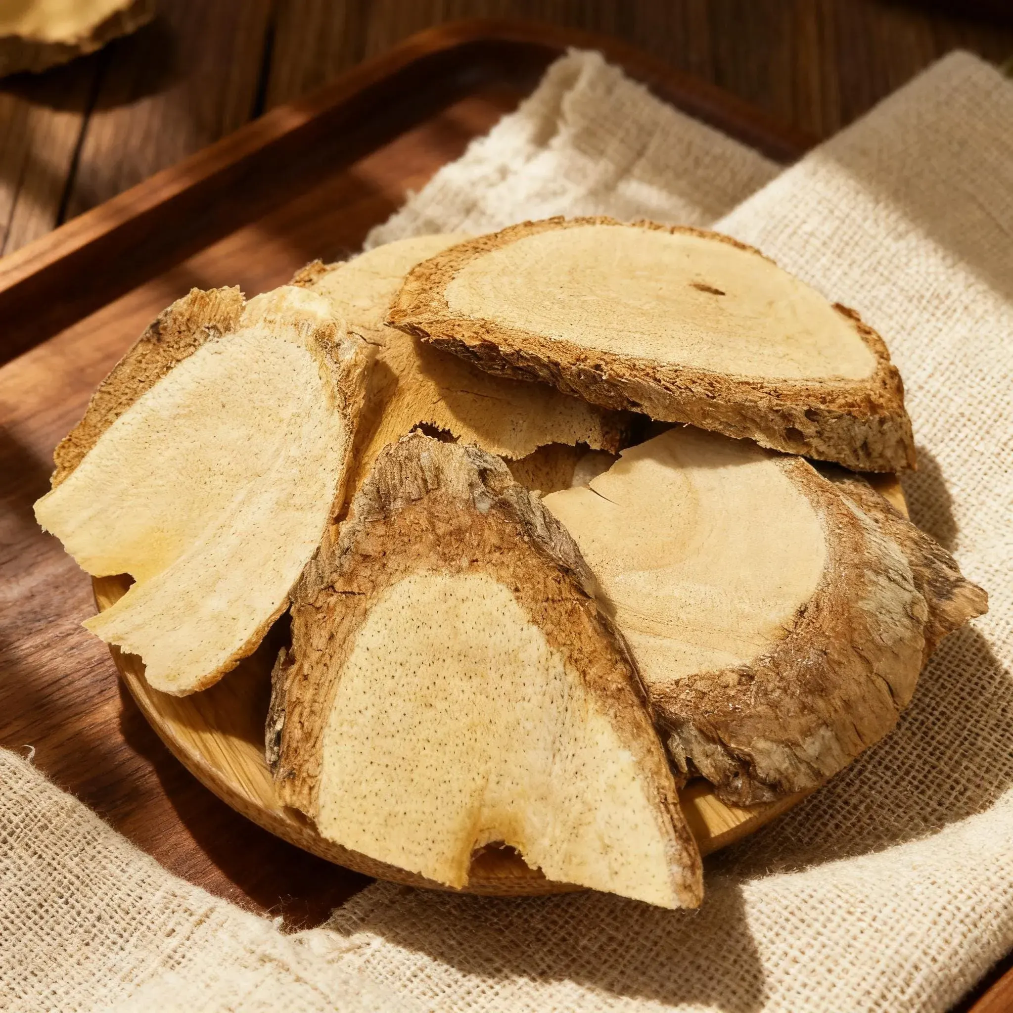 Actinidia Dried Root Slices (Ren Shen / Renshen) - Image 2