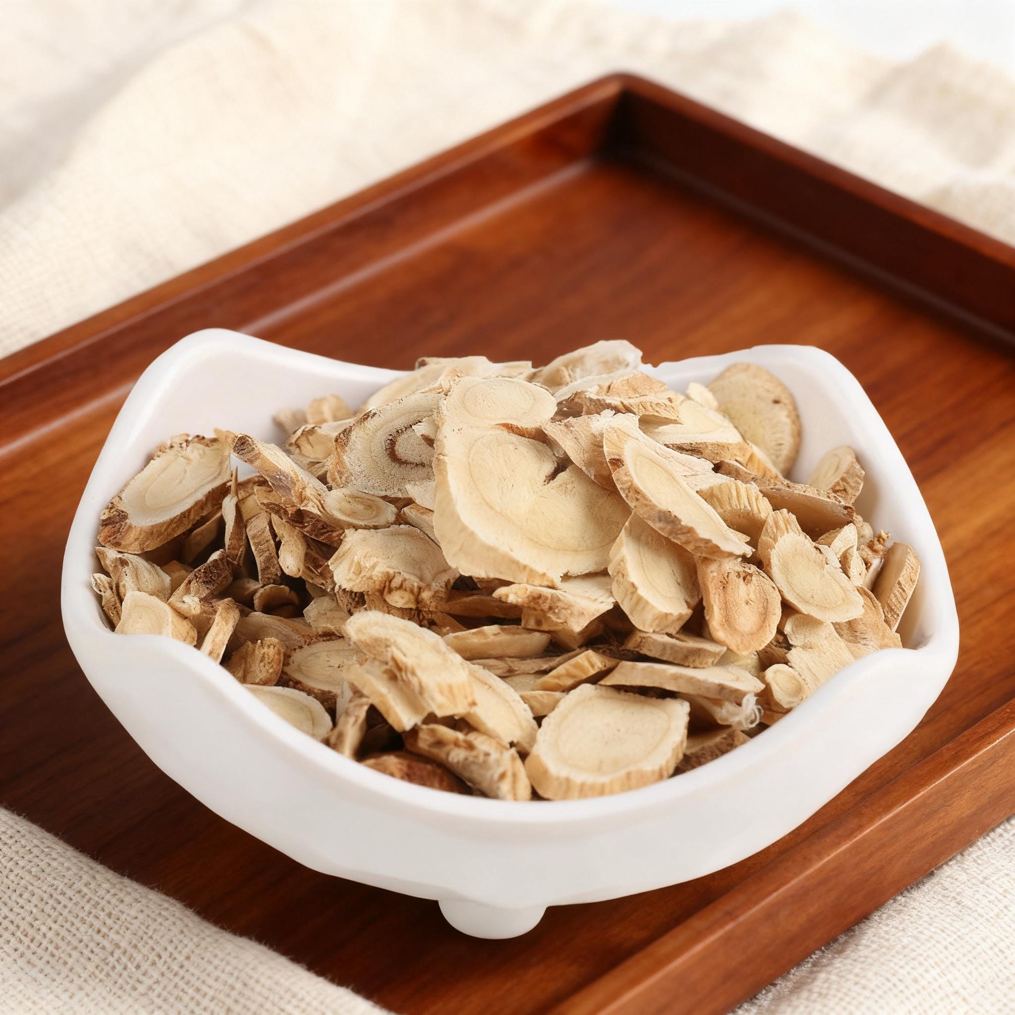 Sliced Astragalus Root, Herbal Tea - Dried Botanical - Image 2