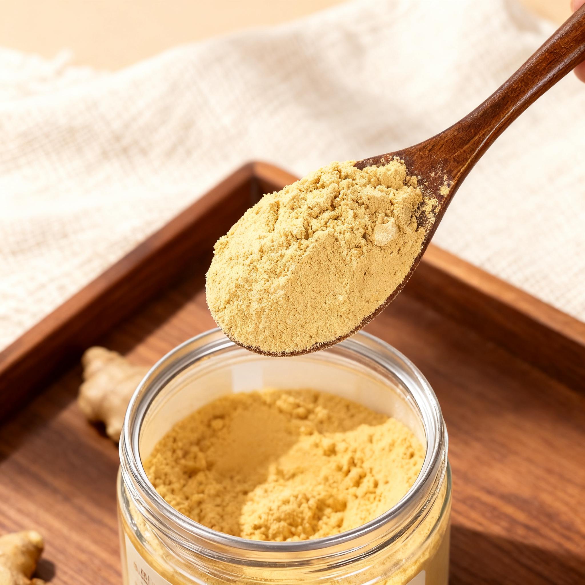 Ginger Dried Powder, Botanical Spice - Image 4